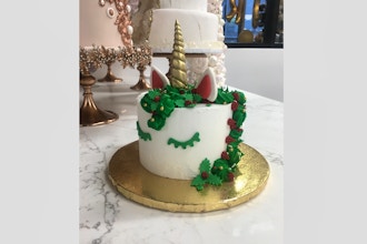 Christmas Unicorn Cake